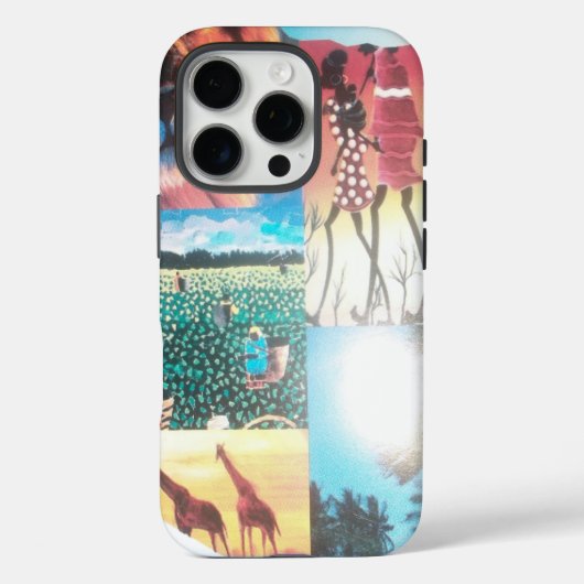 Keniaans tapijt: wildlife, cultuur, kustschoonheid Case-Mate iPhone case (Achterkant)
