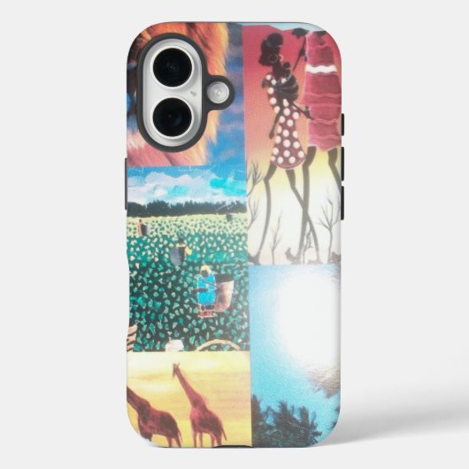 Keniaans tapijt: wildlife, cultuur, kustschoonheid Case-Mate iPhone case (Achterkant)