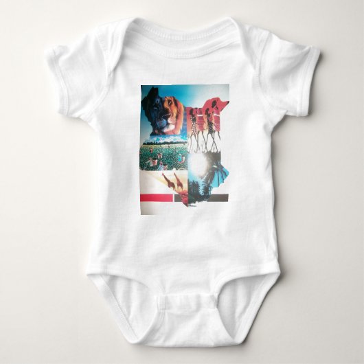 Keniaans tapijt: Wildlife, Cultuur & Kuststrand Romper (Voorkant)