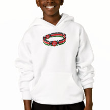 Keniaanse Armband Kids Pullover Hoodie
