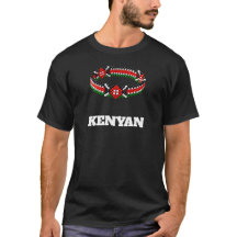 Keniaanse Armband T-Shirt | Afrikaanse Kralen Sier