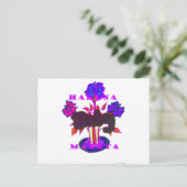 Keniaanse hartkunst: ik hou van Kenia Briefkaart (Staand voorkant)