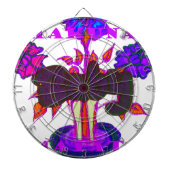 Keniaanse hartkunst: ik hou van Kenia Dartbord (Voorkant)