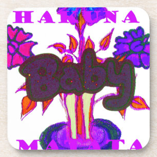 Keniaanse hartkunst: ik hou van Kenia Drankjes Onderzetter