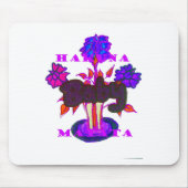 Keniaanse hartkunst: ik hou van Kenia Muismat (Voorkant)