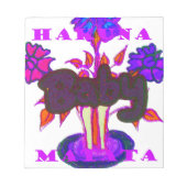 Keniaanse hartkunst: ik hou van Kenia Notitieblok (Voorkant)