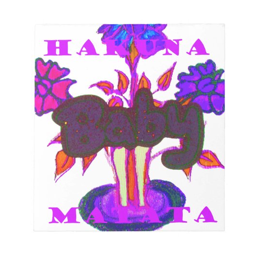 Keniaanse hartkunst: ik hou van Kenia Notitieblok (Voorkant)