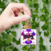 Keniaanse hartkunst: ik hou van Kenia Sleutelhanger (Hand)