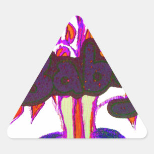 Keniaanse hartkunst: ik hou van Kenia Sticker