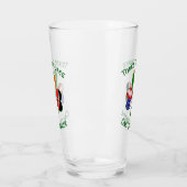 Keniaanse Iers-Amerikaanse vlag Shamrock gepersona Glas (Links)