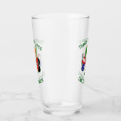 Keniaanse Iers-Amerikaanse vlag Shamrock gepersona Glas (Rechts)