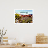 Keniaanse inspiratie - Proverb uit Kenia Poster (Keuken)