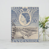 Keniaanse poststempel (Staand voorkant)