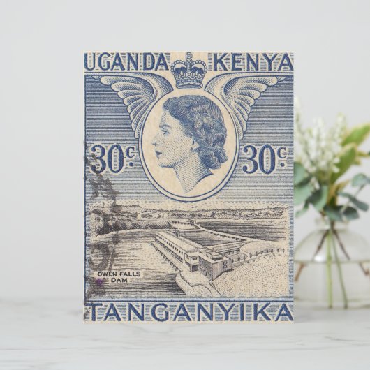 Keniaanse poststempel (Staand voorkant)