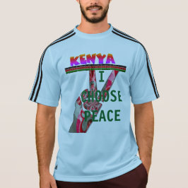 Keniaanse presidentsverkiezingen Ik kies voor vred T-shirt