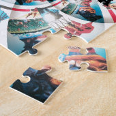 Keniaanse Tapestry Kaleidoscope Art Print Legpuzzel (Zijkant)