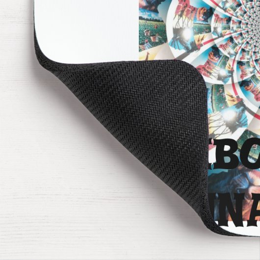 Keniaanse Tapestry Kaleidoscope Art Print Muismat (Hoek)