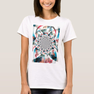 Keniaanse Tapestry Kaleidoscope Art Print T-shirt
