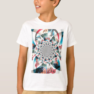 Keniaanse Tapestry Kaleidoscope Art Print T-shirt