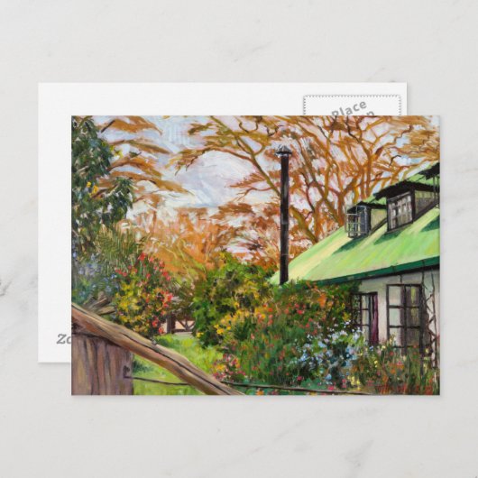 Keniaanse tuin 2012 briefkaart (Voorkant / Achterkant)