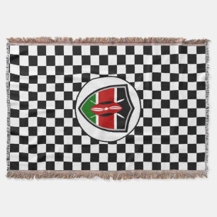 Keniaanse vlag goot dekens deken