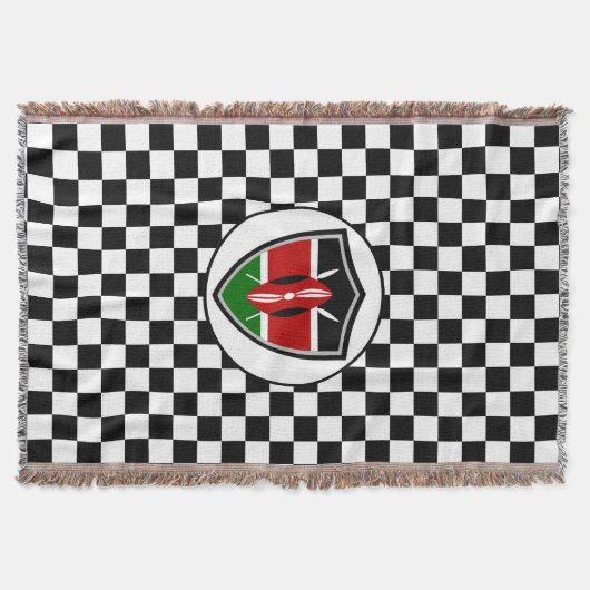 Keniaanse vlag goot dekens deken (Voorkant)