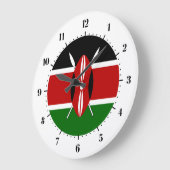 Keniaanse vlag grote klok (Hoek)