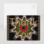 Keniaanse vlag kleuren kunstdruk / grafisch briefkaart (Voorkant / Achterkant)