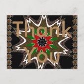 Keniaanse vlag kleuren kunstdruk / grafisch briefkaart (Voorkant)