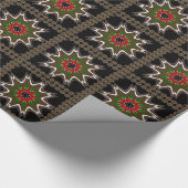 Keniaanse vlag kleuren kunstdruk / grafisch cadeaupapier (Hoek)