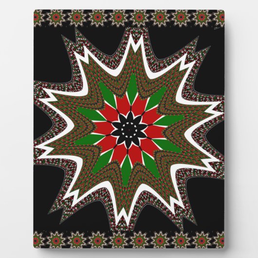 Keniaanse vlag kleuren kunstdruk / grafisch fotoplaat (Voorkant)