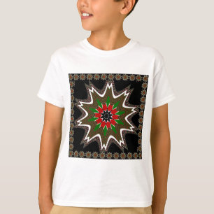 Keniaanse vlag kleuren kunstdruk / grafisch t-shirt