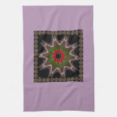 Keniaanse vlag kleuren kunstdruk / grafisch theedoek (Verticaal)