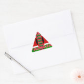Keniaanse vlag: Tuko Pamoja - Unity Art Design Sticker (Envelop)