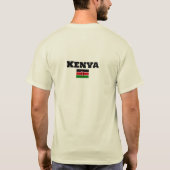 Keniaanse vlag, vlag van Kenia T-shirt (Achterkant)
