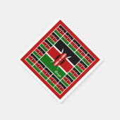 Keniaanse vlaggenpartij luiers, Kenia/Afrika Servet (Hoek)