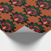 Keniaanse vlindervlag - Hakuna Matata Patriotic Cadeaupapier (Hoek)