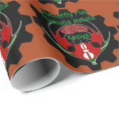 Keniaanse vlindervlag - Hakuna Matata Patriotic Cadeaupapier (Rol Hoek)