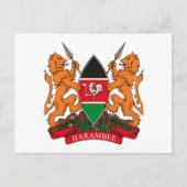 Keniaanse wapenstilstand Briefkaart (Voorkant)