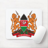 Keniaanse wapenstilstand in Mousepad Muismat (Met muis)