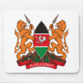Keniaanse wapenstilstand in Mousepad Muismat (Voorkant)
