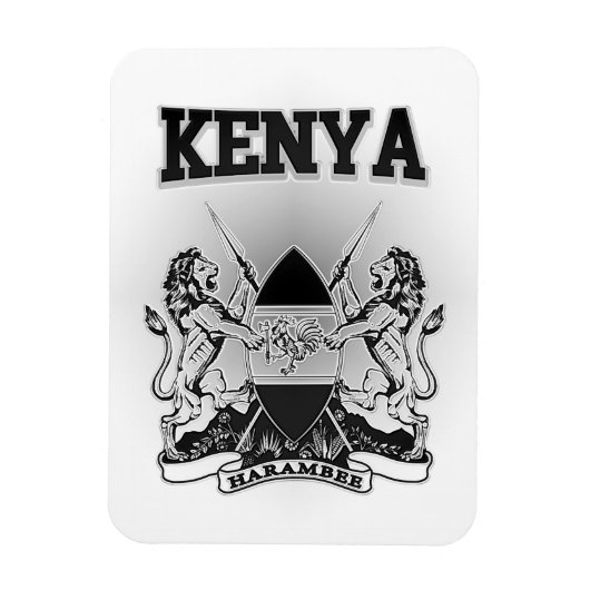 Keniaanse wapenstilstand magneet (Verticaal)