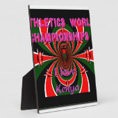 Keniaanse wereldkampioenschappen atletiek: wervele fotoplaat (Zijkant)