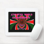 Keniaanse wereldkampioenschappen atletiek: wervele muismat (Met muis)