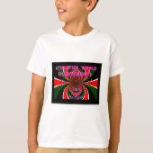 Keniaanse wereldkampioenschappen atletiek: wervele t-shirt (Voorkant)