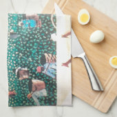 Kenia's culturele brullende trots nipt sereniteit: theedoek (Quarter Fold)