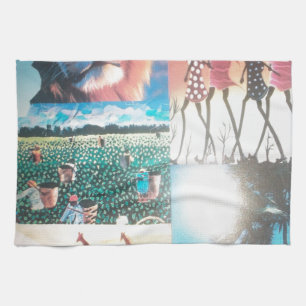 Kenia's culturele brullende trots nipt sereniteit: theedoek