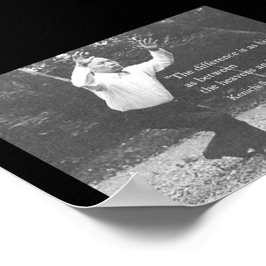 Kenichi Sawai Poster (Hoek)