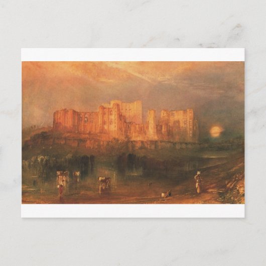 Kenilworth Castle van William Turner Briefkaart (Voorkant)