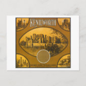 Kenilworth Oranje LabelRiverside, CA Briefkaart (Voorkant)